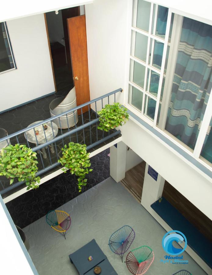 סנטה קרוז הואטולקו Hostal Azul Y Blanco מראה חיצוני תמונה