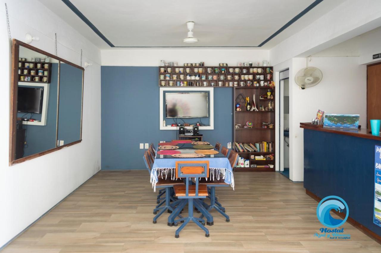 סנטה קרוז הואטולקו Hostal Azul Y Blanco מראה חיצוני תמונה