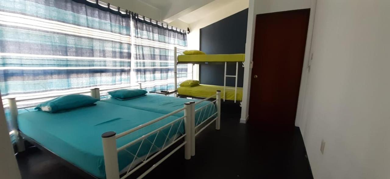 סנטה קרוז הואטולקו Hostal Azul Y Blanco מראה חיצוני תמונה