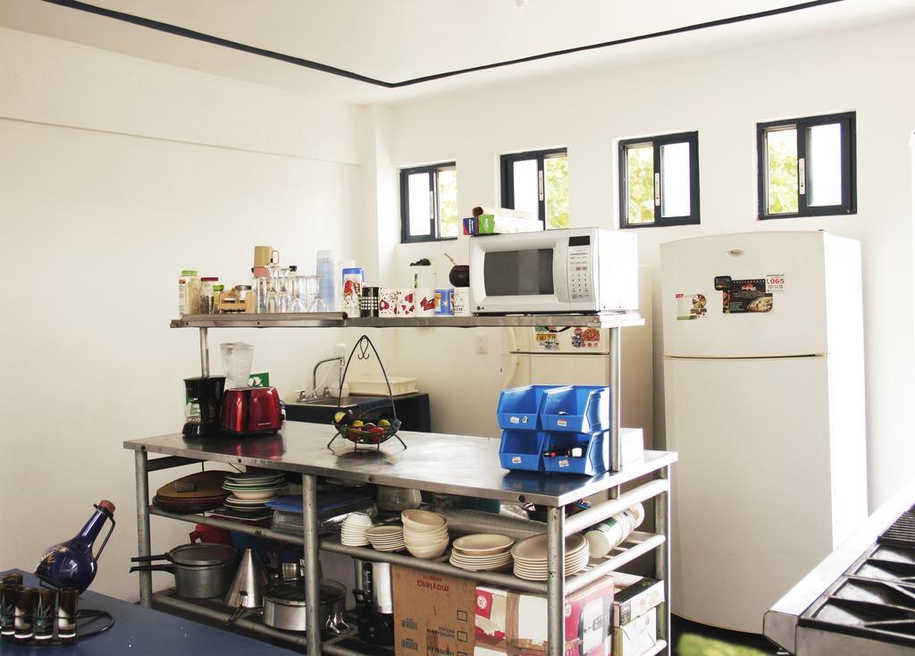 סנטה קרוז הואטולקו Hostal Azul Y Blanco מראה חיצוני תמונה