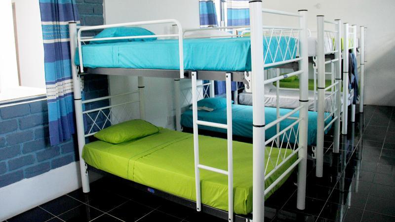 סנטה קרוז הואטולקו Hostal Azul Y Blanco מראה חיצוני תמונה